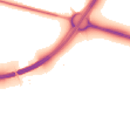 Night-time road noise heatmap for ME13 9LX