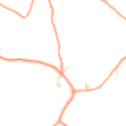 Daytime road noise heatmap for ME13 9PW