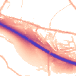 Daytime road noise heatmap for ME13 9SL