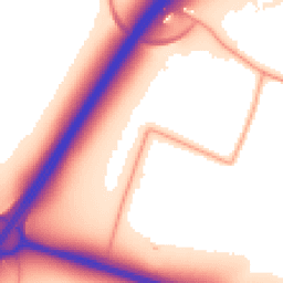 Daytime road noise heatmap for ME13 9SP
