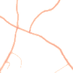 Daytime road noise heatmap for ME13 9TY