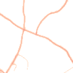 Daytime road noise heatmap for ME13 9UA