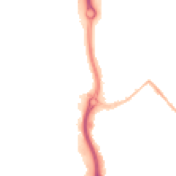 Night-time road noise heatmap for ME14 1FR
