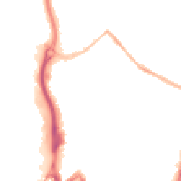 Night-time road noise heatmap for ME14 1FX