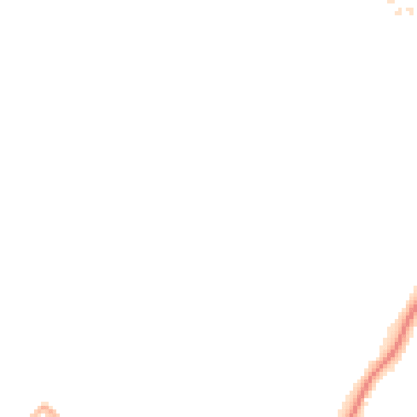Night-time road noise heatmap for ME14 2AG