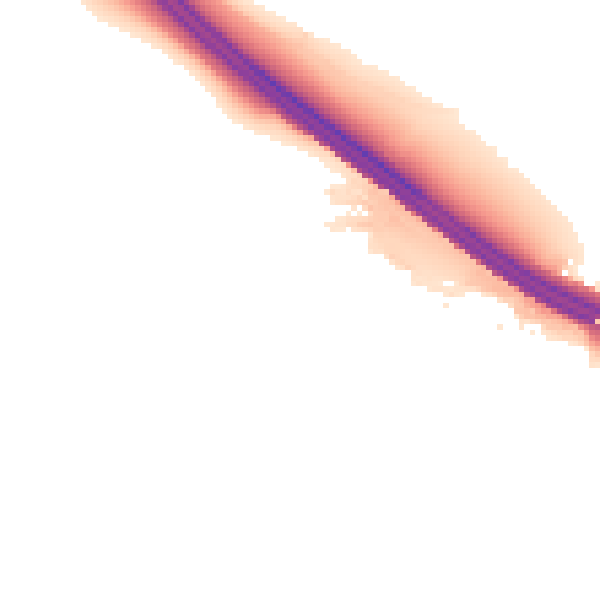 Night-time road noise heatmap for ME14 2EL