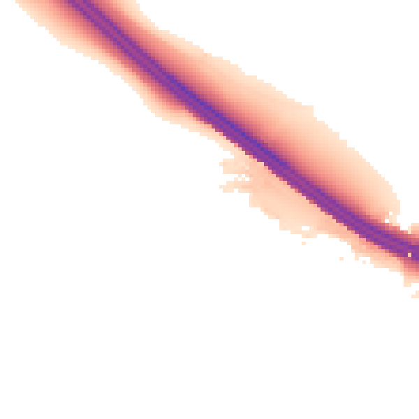 Night-time road noise heatmap for ME14 2JE