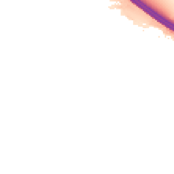 Night-time road noise heatmap for ME14 2JP