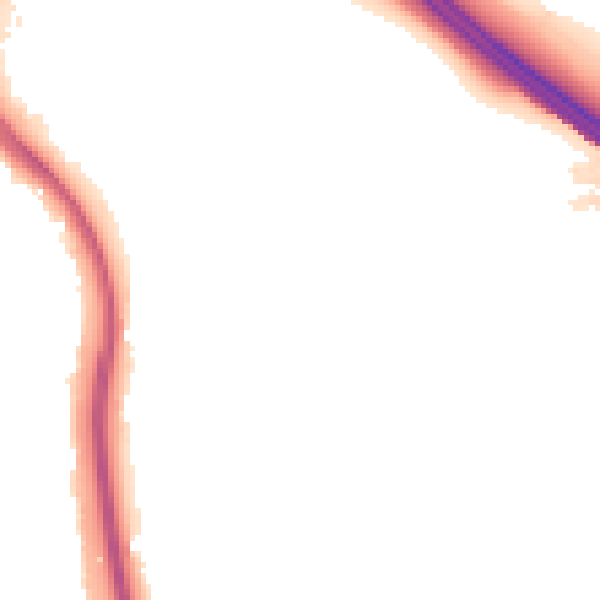 Night-time road noise heatmap for ME14 2NW