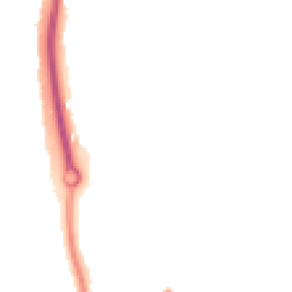 Night-time road noise heatmap for ME14 2PJ