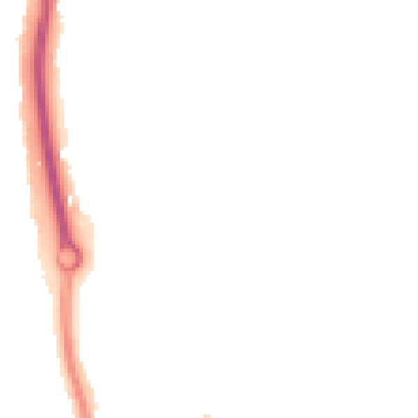 Night-time road noise heatmap for ME14 2PQ