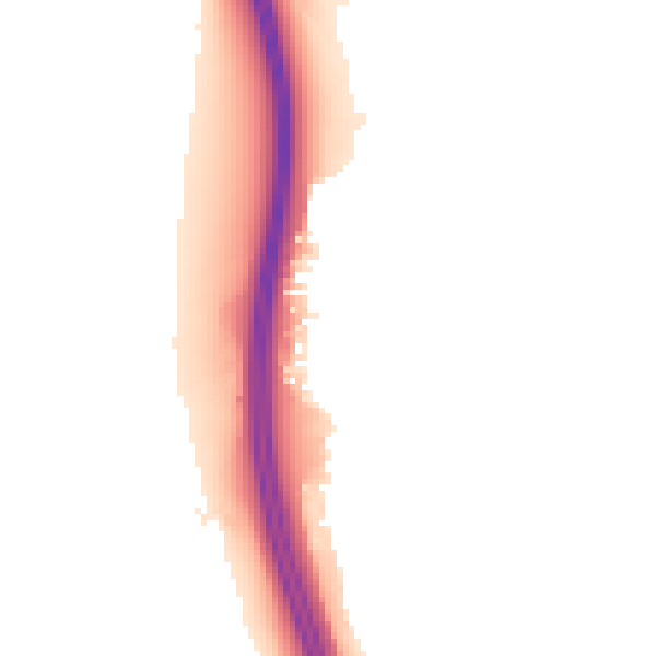 Night-time road noise heatmap for ME14 3DG