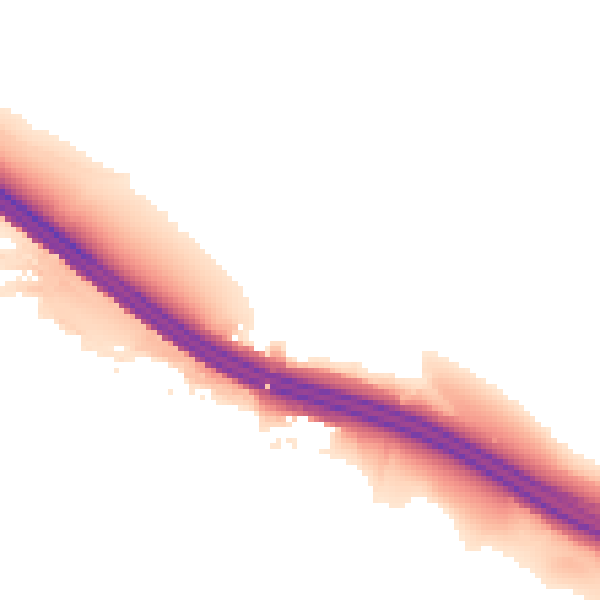 Night-time road noise heatmap for ME14 3DN
