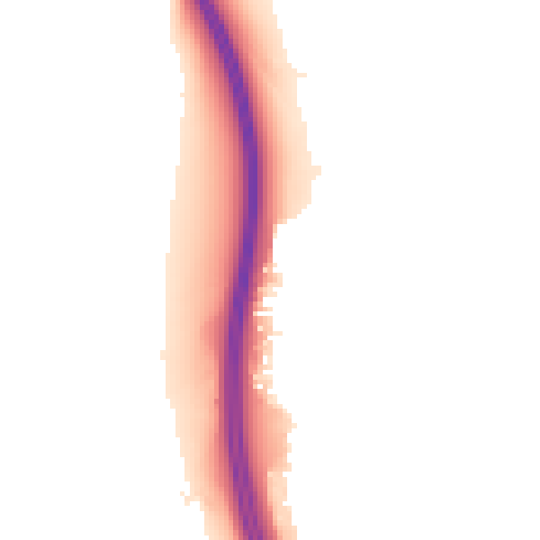 Night-time road noise heatmap for ME14 3DW