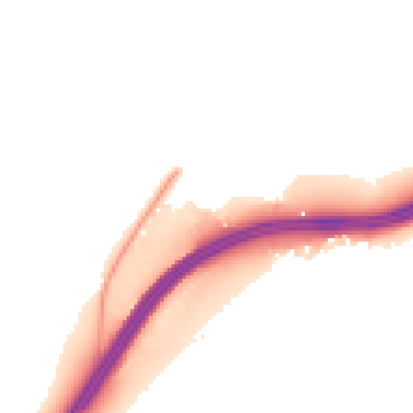Night-time road noise heatmap for ME14 3EX