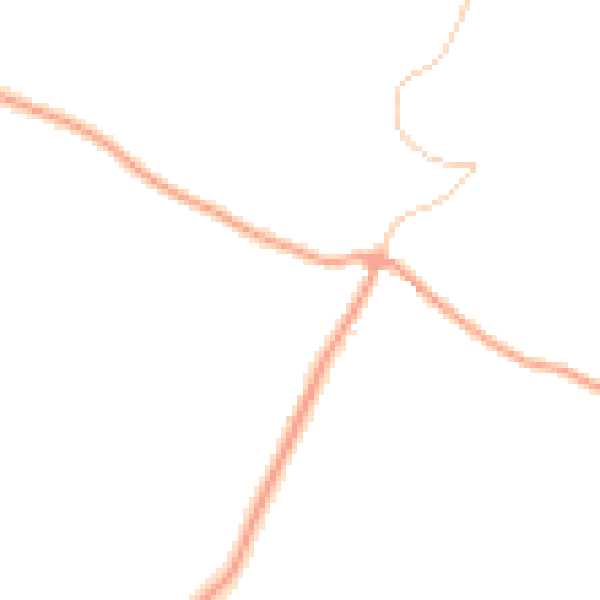Daytime road noise heatmap for ME14 3LD