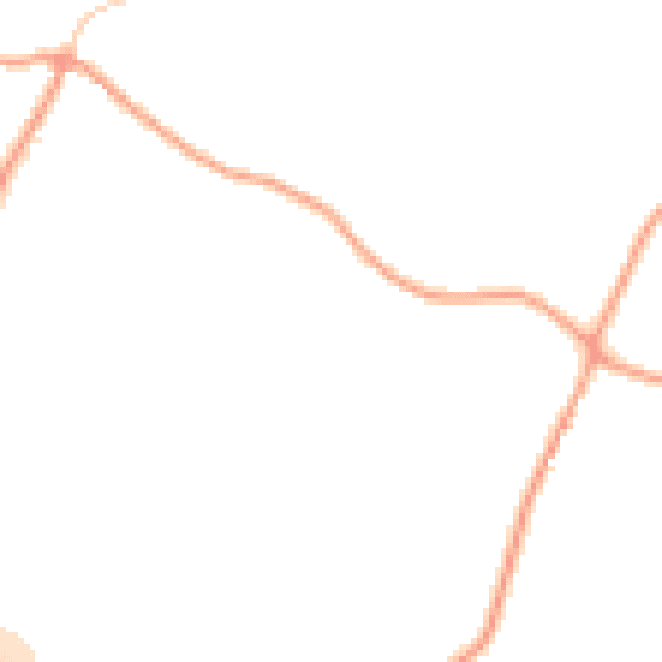 Daytime road noise heatmap for ME14 3LL