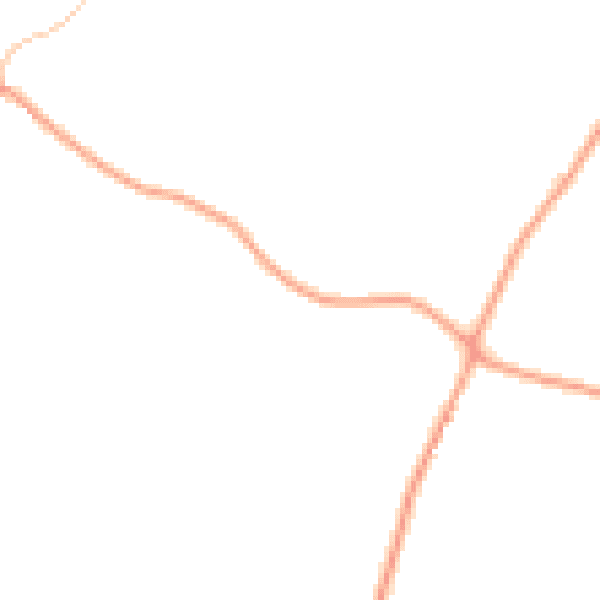 Daytime road noise heatmap for ME14 3LN