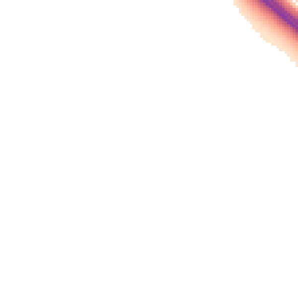Night-time road noise heatmap for ME14 4DP