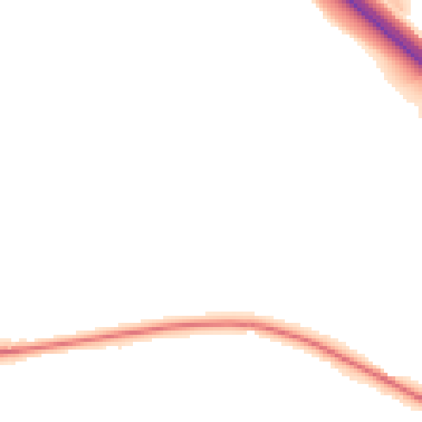 Night-time road noise heatmap for ME14 4HN