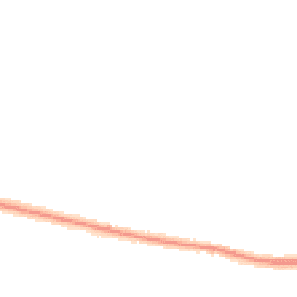 Night-time road noise heatmap for ME14 4JD