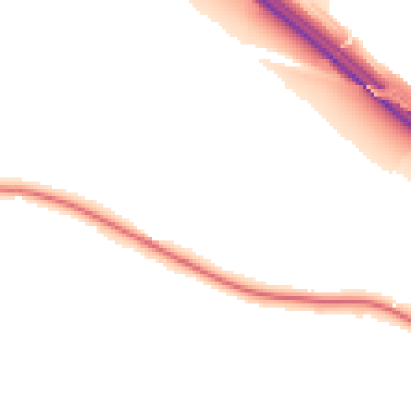 Night-time road noise heatmap for ME14 4NT
