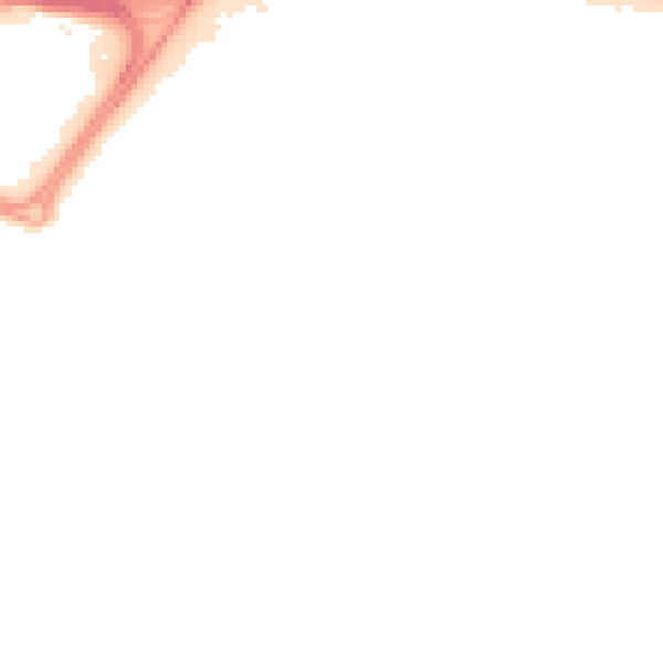 Night-time road noise heatmap for ME14 5LE