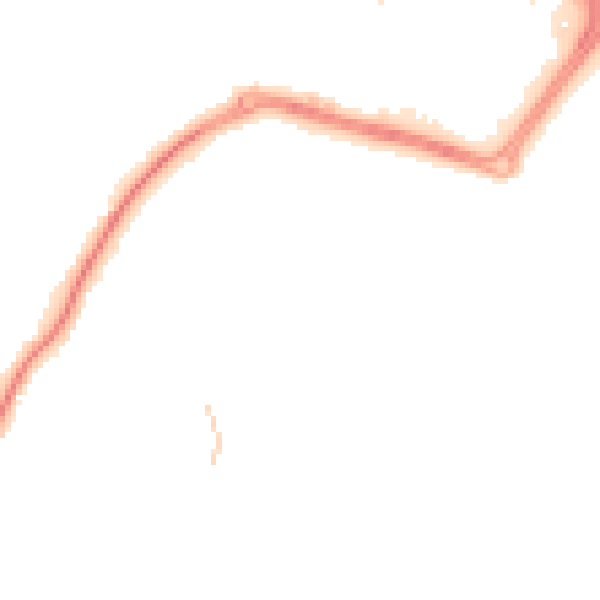Night-time road noise heatmap for ME14 5RY
