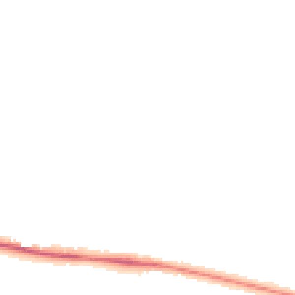 Night-time road noise heatmap for ME14 5TH