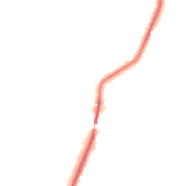 Night-time road noise heatmap for ME15 0AA
