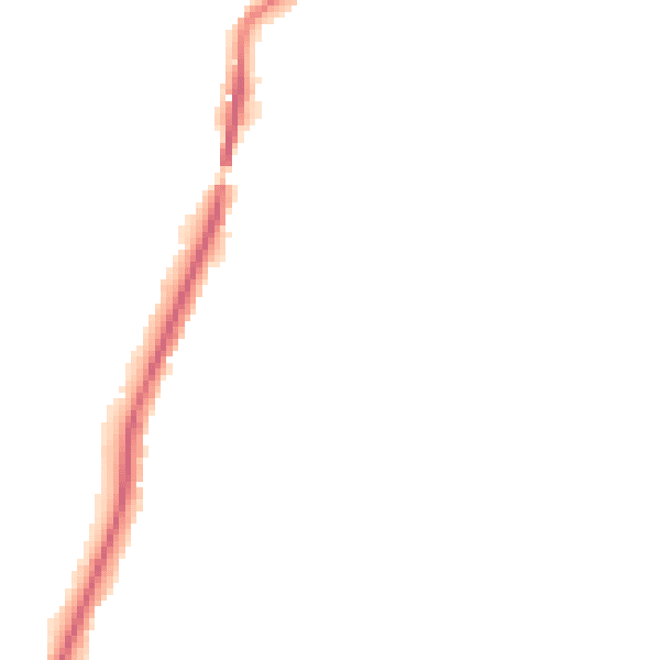 Night-time road noise heatmap for ME15 0BD