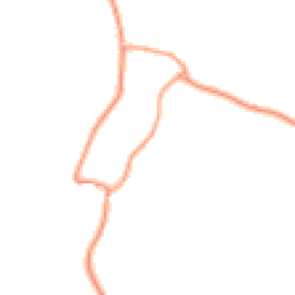Daytime road noise heatmap for ME15 0RE