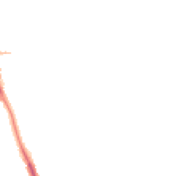 Night-time road noise heatmap for ME15 7BZ