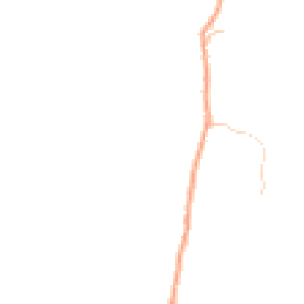 Daytime road noise heatmap for ME15 8RW
