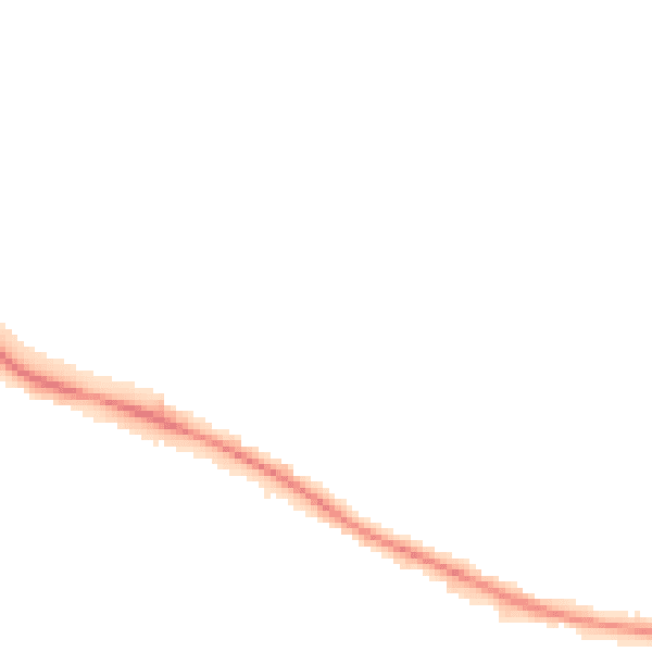 Night-time road noise heatmap for ME15 8TP