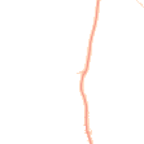 Daytime road noise heatmap for ME17 1DN