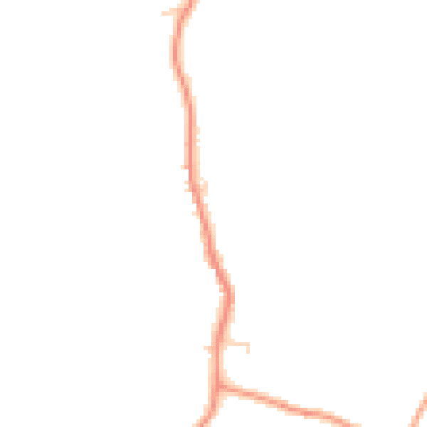 Daytime road noise heatmap for ME17 1DR