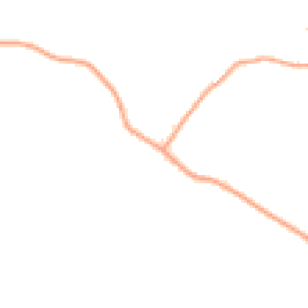 Daytime road noise heatmap for ME17 1RB