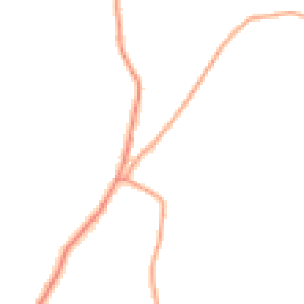 Daytime road noise heatmap for ME17 2BA