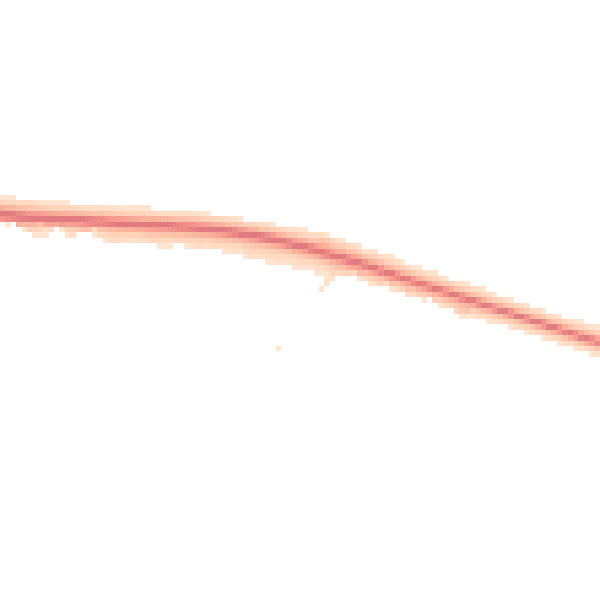 Night-time road noise heatmap for ME17 2PN