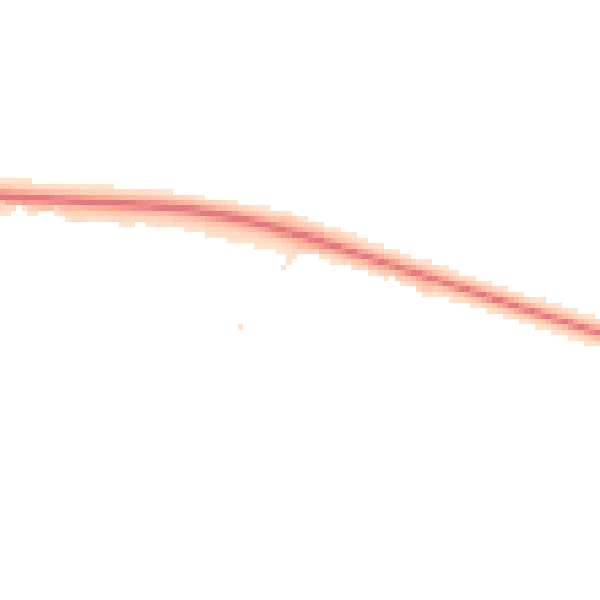 Night-time road noise heatmap for ME17 2PW