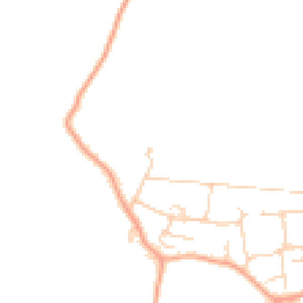 Daytime road noise heatmap for ME17 3BZ