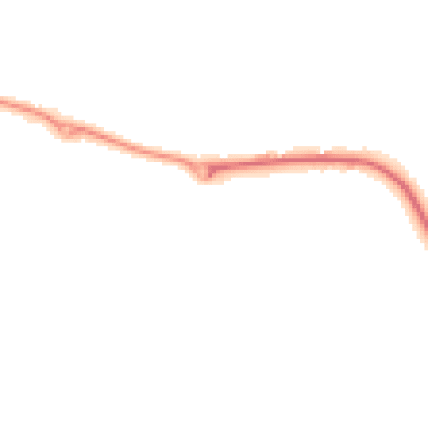 Night-time road noise heatmap for ME17 3TZ