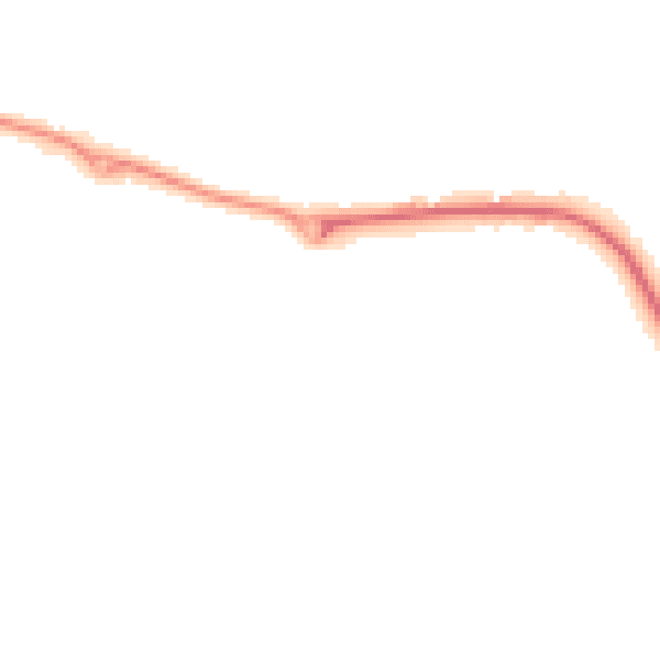 Night-time road noise heatmap for ME17 3UD