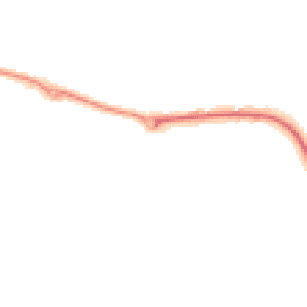 Night-time road noise heatmap for ME17 3UG
