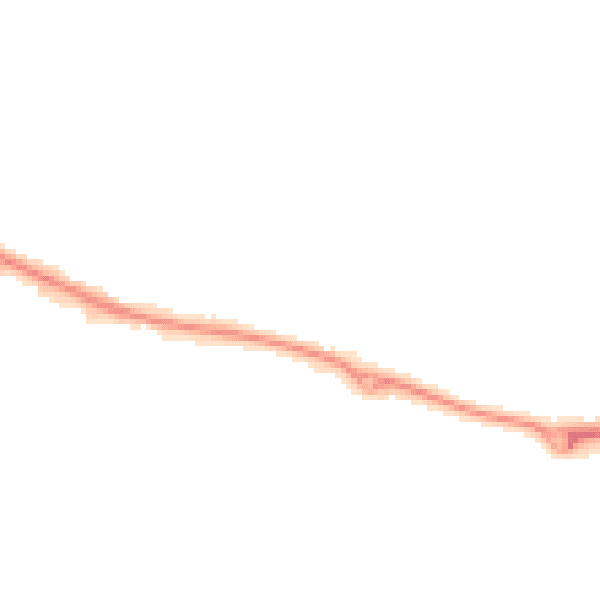 Night-time road noise heatmap for ME17 3UY
