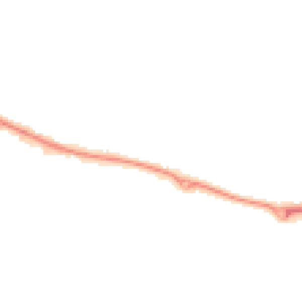Night-time road noise heatmap for ME17 3XB