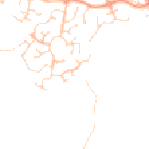 Daytime road noise heatmap for ME19 4EG