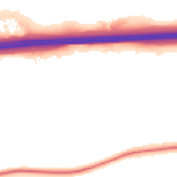 Night-time road noise heatmap for ME19 5AX
