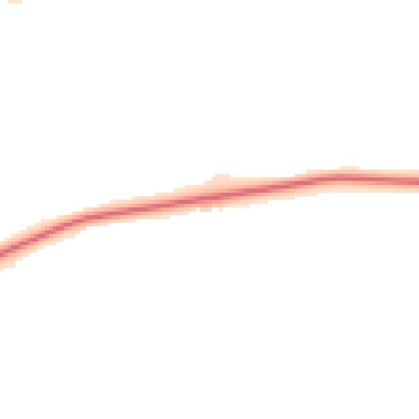 Night-time road noise heatmap for ME19 5DD